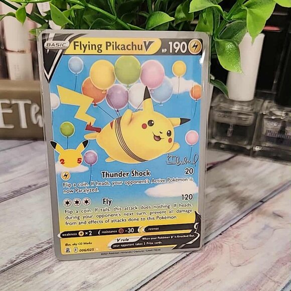 Pokemon Card Flying Pikachu V World Championship - Picture 2 of 4